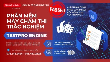 Phần Mềm TestPro Engine 2025 – Giải Pháp Toàn Diện Cho Chấm Thi Và Quản Lý Đề Thi